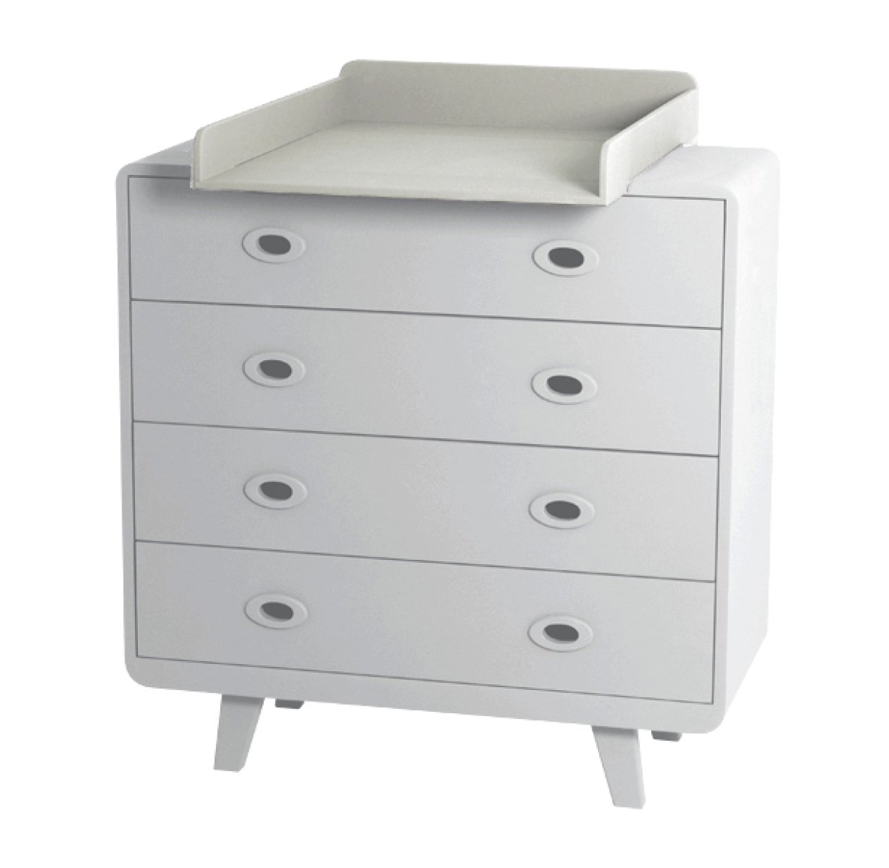 Plan à langer pour commode Toi & Moi - Blanc